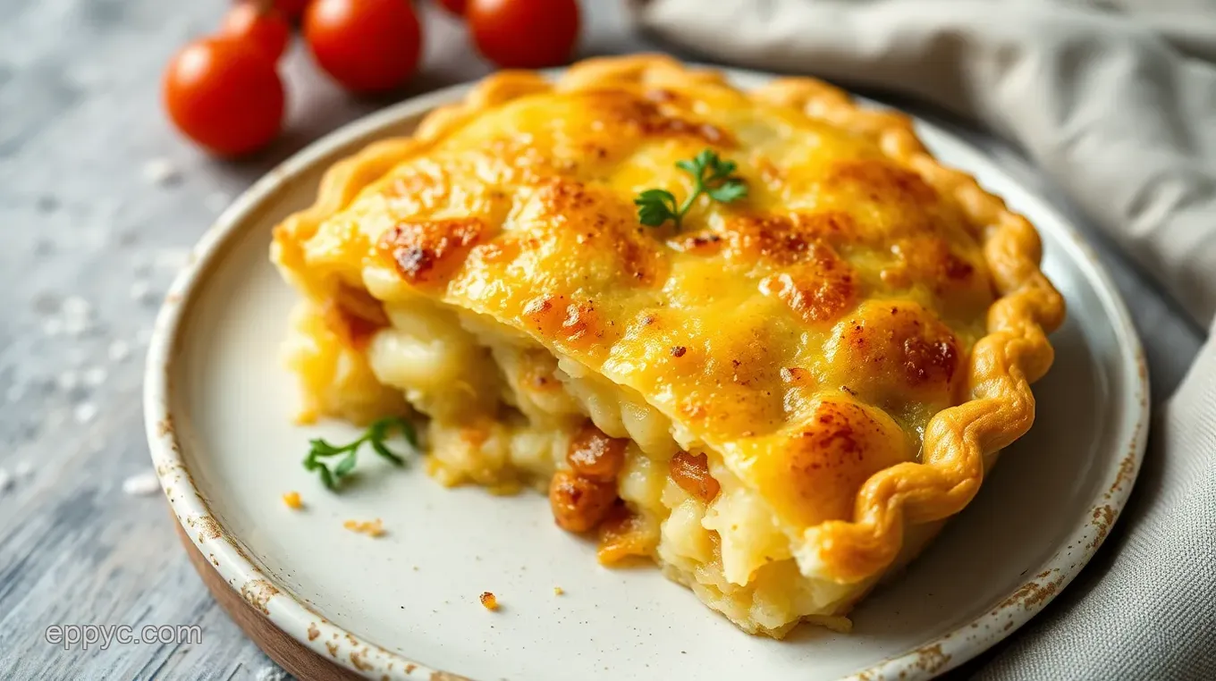 Easy & Juicy Bake Savory Potato Pie - A Delightful Treat: My Fail-Proof Herb Glazed Method Bake Savory Potato Pie - A Delightful Treat