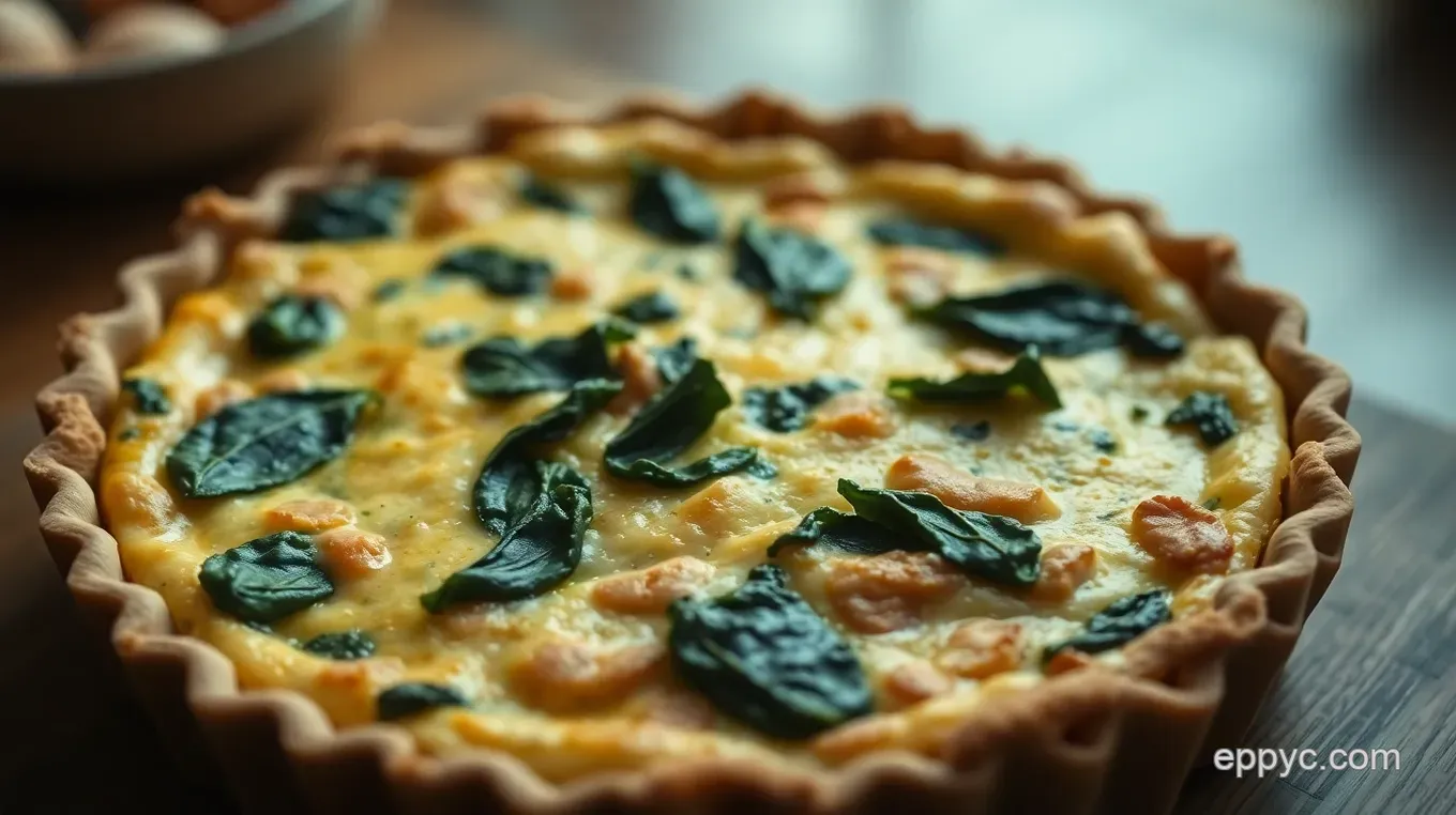 My Family' s Favorite Simple Spinach Quiche Recipe - Easy & Delicious Delightful Spinach Quiche: A Simple and Wholesome Treat
