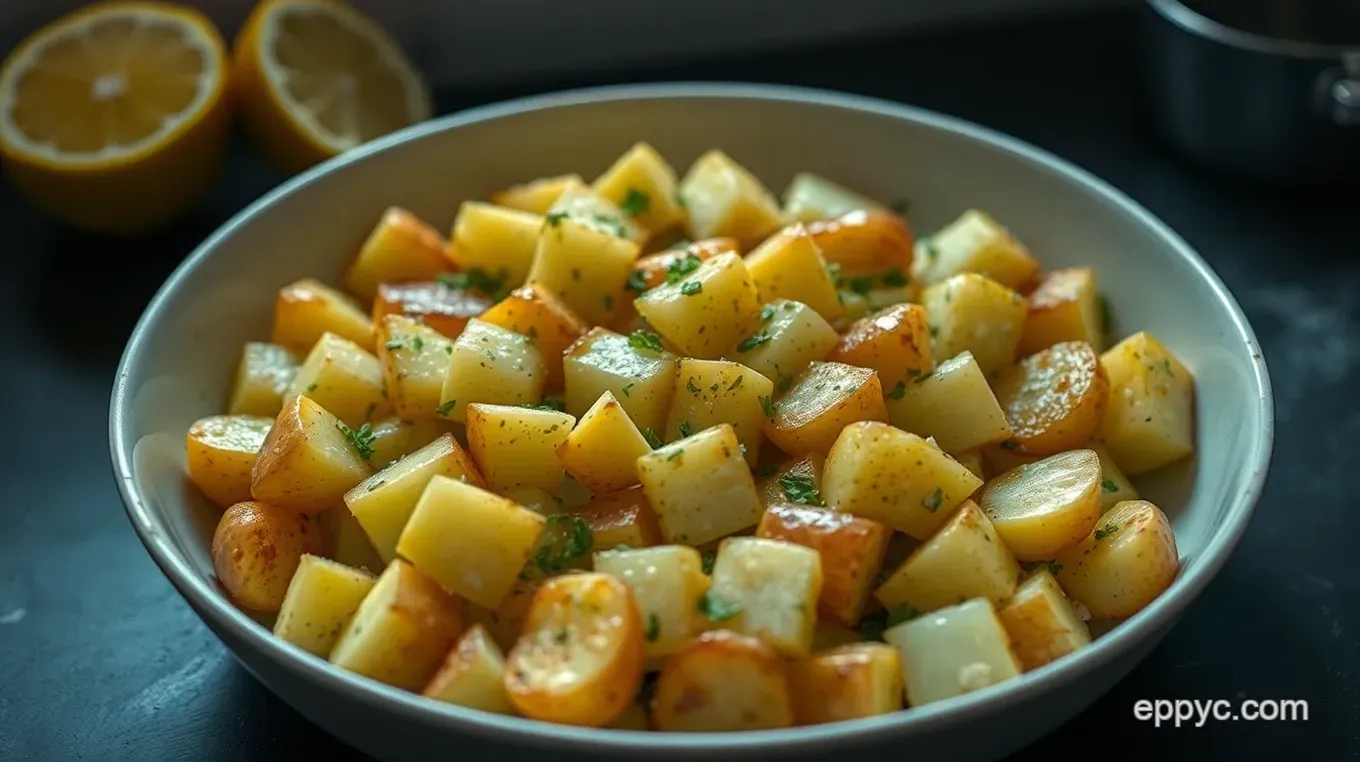 My Easy Lemon Greek Potatoes: Simply Zesty & Irresistibly Delicious Lemon Greek Potatoes: A Delightfully Zesty Side