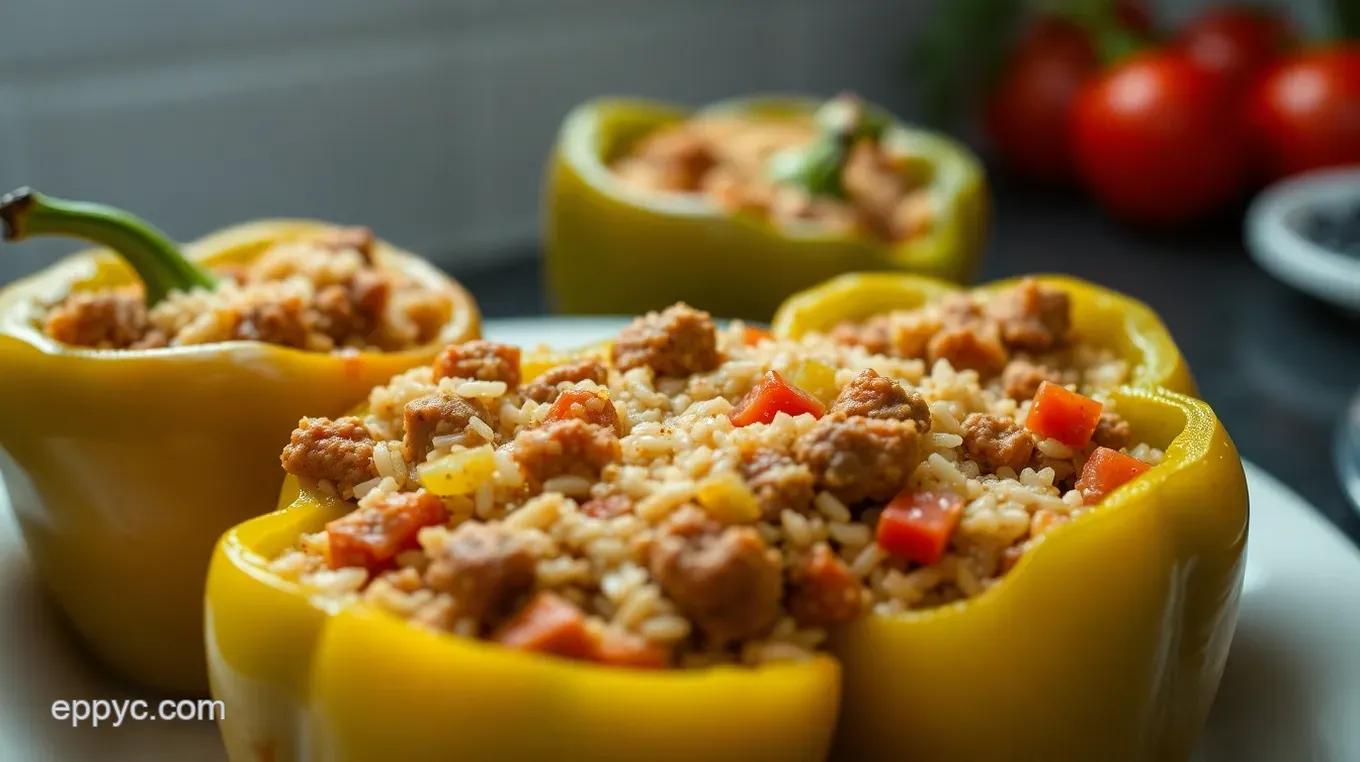 How Do You Make Stuffed Bell Peppers? My Family' s Favorite Recipe! Stuffed Bell Peppers: A Hearty & Colorful Delight