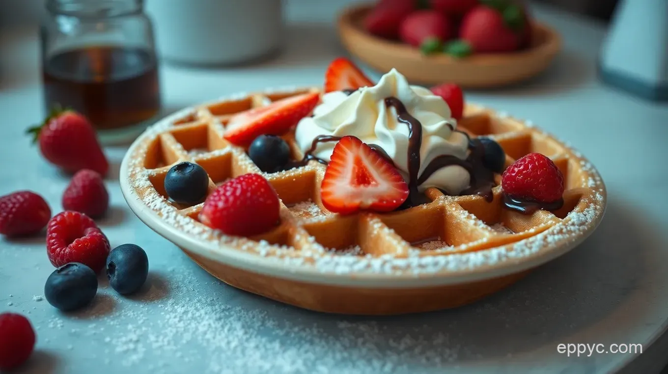Waffle Toppings: Sweet and Savoury Ideas to Elevate Your Breakfast Waffle Toppings Galore: A Flavor Adventure