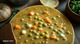 Easy Creamy Split Pea Soup Recipe for Slow Cooker: A Family Favourite recipe card