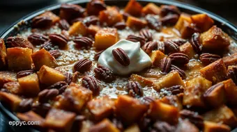 Decadent Caramelized Pecan French Toast Bake: A Weekend Indulgence recipe card