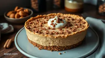 Heavenly No-Bake Peanut Butter Pie: A Family Favorite Dessert recipe card