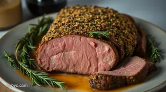 Delicious Herb-Crusted Roasted Tenderloin: My Family's Favourite Recipe recipe card