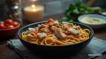 Delightful Monterey Chicken Spaghetti: A Family Favorite Recipe recipe card