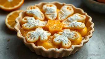Delightful Orange Butterflies: A Flaky Citrus Pastry Recipe recipe card