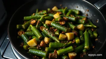 How Do I Cook Okra? My Easy Pan-Seared Recipe with Garlic & Spices recipe card