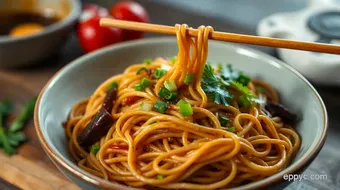 Easy Sesame Noodle Recipe: A Savory Delight for Busy Weeknights recipe card