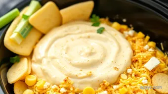 5 Amazing Tips for Slow Cooker Corn Dip with Tangy Tajín Flavor recipe card