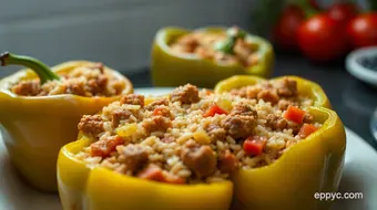 How Do You Make Stuffed Bell Peppers? My Family's Favorite Recipe! recipe card