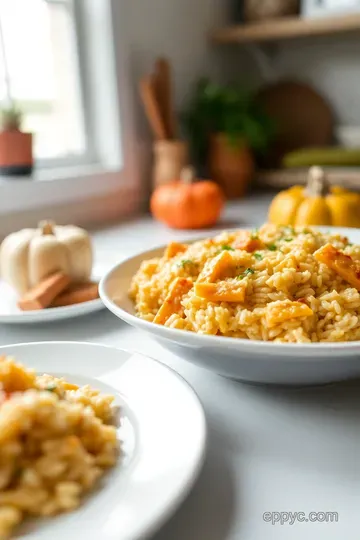 Creamy Savory Pie Pumpkin Risotto steps