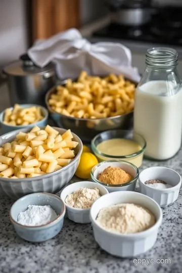 Creamy Vegan Mac n Cheese with Nutritional Yeast ingredients
