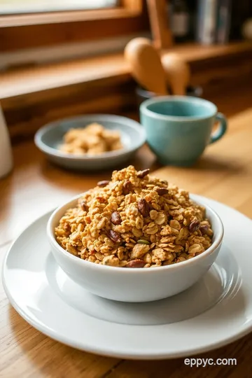 Crunchy Oil-Free Granola with Nuts and Dried Fruits steps