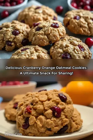 Delicious Cranberry Orange Oatmeal Cookies: A Ultimate Snack for Sharing!