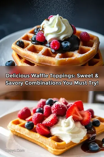 Delicious Waffle Toppings: Sweet & Savory Combinations You Must Try!