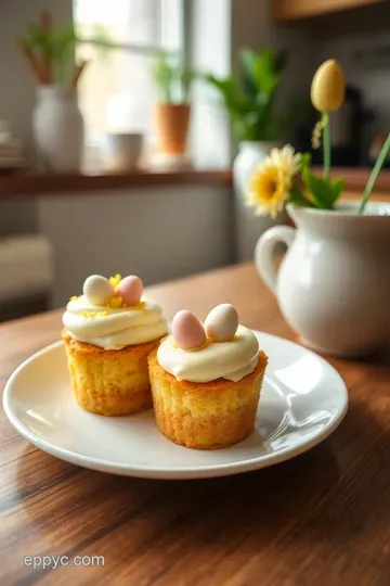 Easter Egg Poetry Cakes steps
