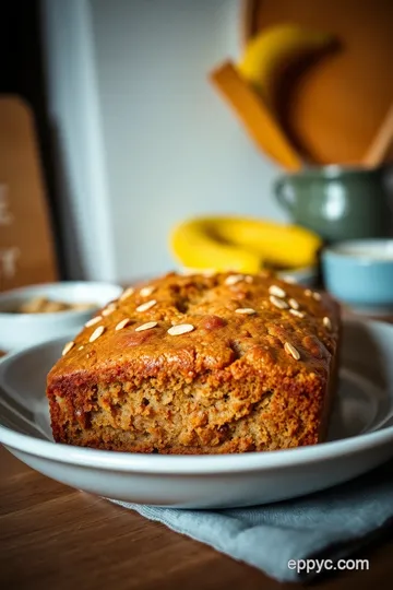 Healthy Almond Flour Banana Bread presentation