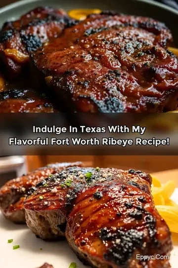 Indulge in Texas with My Flavorful Fort Worth Ribeye Recipe!