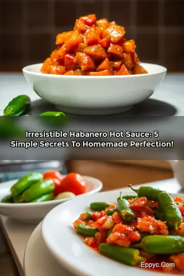 Irresistible Habanero Hot Sauce: 5 Simple Secrets to Homemade Perfection!