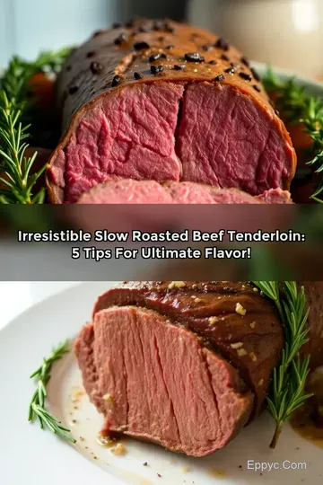 Irresistible Slow Roasted Beef Tenderloin: 5 Tips for Ultimate Flavor!