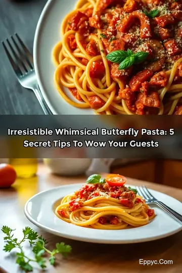 Irresistible Whimsical Butterfly Pasta: 5 Secret Tips to Wow Your Guests
