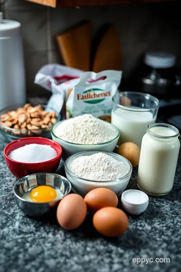 Light and Airy Coconut Flour Waffles ingredients