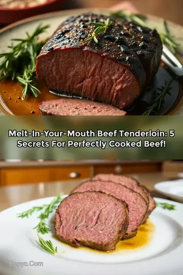Melt-in-Your-Mouth Beef Tenderloin: 5 Secrets for Perfectly Cooked Beef!