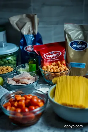 Monterey Chicken Spaghetti Delight ingredients