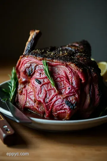 Perfectly Roasted Rib Roast: A Showstopper for Any Occasion presentation