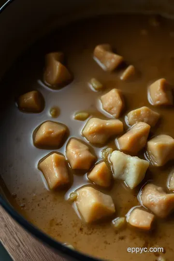 Rich and Savory Turkey Giblet Gravy: A Thanksgiving Classic presentation