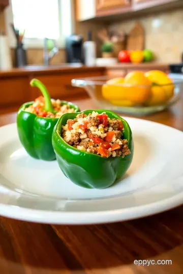 Stuffed Bell Peppers: A Hearty & Colorful Delight steps