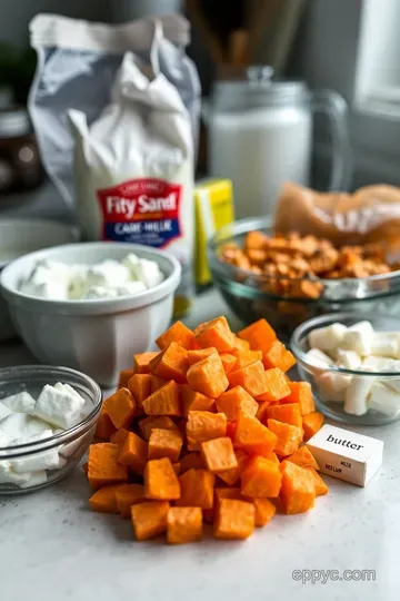 Sweet Potato Casserole with Marshmallow Topping ingredients