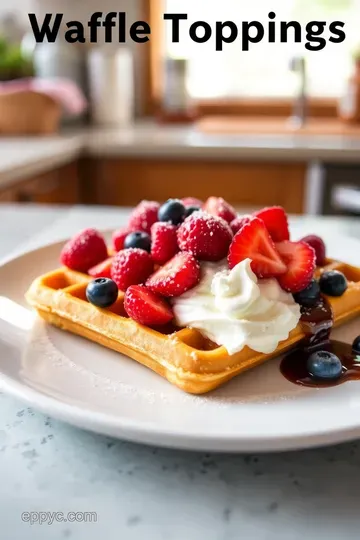 Waffle Toppings Galore: A Flavor Adventure steps