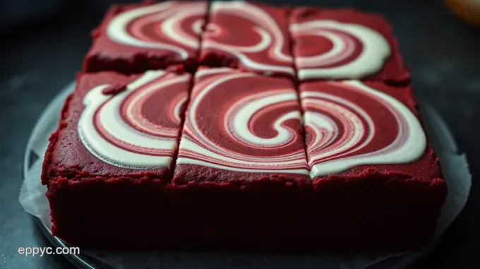 Decadent Red Velvet Brownies with Cream Cheese Swirl